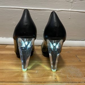 JEFFREY CAMPBELL ONE OF A KIND LIGHT UP HEELS